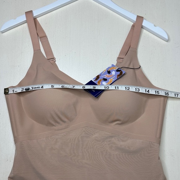 NWT Honeylove LiftWear Cami Bra Top with Built in Shaping Color Sand Size L - Picture 12 of 13
